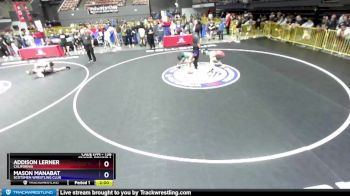 138 lbs Champ. Round 1 - Addison Lerner, California vs Mason Manabat, Scotsmen Wrestling Club