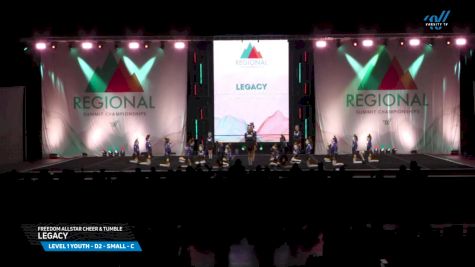 Freedom Allstar Cheer & Tumble - Legacy [2025 L1 Youth - D2 - Small - C Day 2] 2025 The Northeast Regional Summit