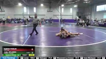 184 lbs 3rd Place Match - Cael Mclaren, Cornell College vs Kurtis Modlin, Dubuque