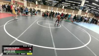 87-90 lbs Round 2 - Christian Majeran, Best Trained Wrestling vs Banyon Hood, Scots Wrestling Club