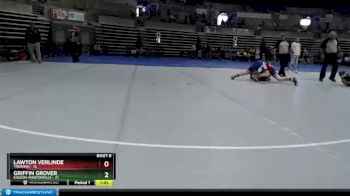 160 lbs Semis & 1st Wrestleback (8 Team) - Griffin Grover, Kasson-Mantorville vs Lawton Verlinde, TMBWWG