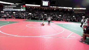 78 lbs Cons. Round 4 - Tristan Davis, BAB1 vs Luke Janieszewski, BKV1