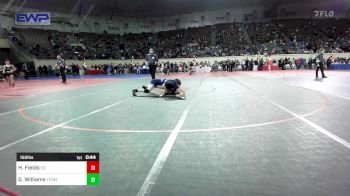 150 lbs Consi Of 16 #2 - Hunter Fields, Sand Springs HS vs Garrett Williams, Team Choctaw