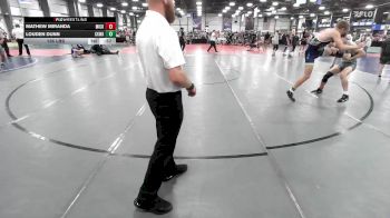 135 lbs Rr Rnd 2 - Mathew Miranda, Micky's Maniacs Blue vs Louden Dunn, CKWA