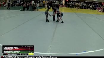40 lbs Round 4 - Logan Reemtsma, Tea Area Titans vs Gabriella Manson, Summit Wrestling Academy