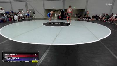 157 lbs Semis & 3rd Wb (16 Team) - Rickey Lynch, Michigan vs Tigran Greyan, California Blue