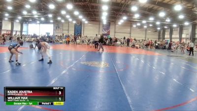 84 lbs Rd# 7- 10:45am Saturday Final Pool - William Max, West Coast Elite vs Kaden Joustra, Untouchables