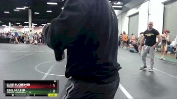 88 lbs Round 2 (4 Team) - Cael Muller, Steller Trained Krayt vs Luke Bucheimer, Finger Lakes Elite