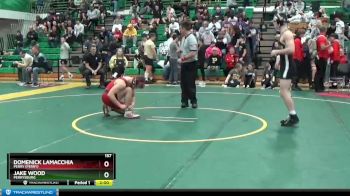 157 lbs Champ. Round 2 - Jake Wood, PERRYSBURG vs Domenick Lamacchia, Perry (Perry)