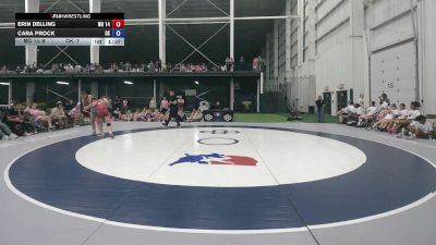 135 lbs Erin Delling, Missouri vs Cara Prock, Oklahoma