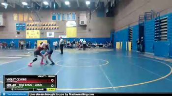 130 lbs Cons. Round 2 - Violet Clyons, Steilacoom vs Shelby - Rae Enos - Cressy, Graham-Kapowsin