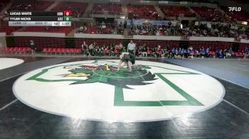165 lbs Round 3 - 2nd Wrestleback And Semi-finals(16 Team) - Lucas White, Lubbock vs Tyler Hicks, Azle