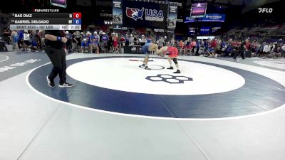 157 lbs Cons. Quarters - Bas Diaz, IA vs Gabriel Delgado, NV