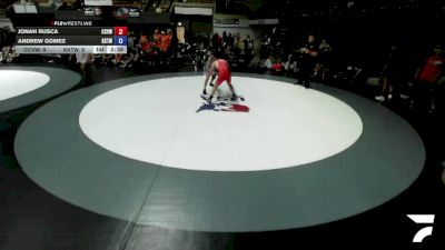 138 lbs Jonah Rusca, CVWA - Central Valley Wrestling Association vs Andrew Gomez, KTWA-Kings-Tulare Wrestling Association