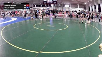 120 lbs Quarters - Samuel Adams, Gladiator Wrestling Academy vs Isaac Weber, Ringers Wrestling Club