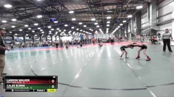 56 lbs Rd# 5- 3:45pm Friday Final Pool - Caleb Burns, Ranger Wrestling Club vs Landon Walker, East Coast Elite