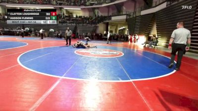157-1A Quarterfinal - HUDSON FLEMING, Elbert County vs Clayton Loughridge, Trion