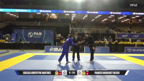 Frances Margaret Nilsen vs Chelsea Khrystyne Martinez 2026 Pan Jiu Jitsu IBJJF Championship
