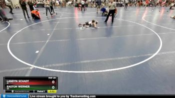 49 lbs Champ. Round 2 - Landyn Schadt, IA vs Easton Werner, WI