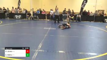 65 lbs Consolation - Haiden Jones, Williamsburg vs David Wehry, Tri-Valley