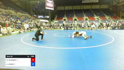 126 lbs Rnd Of 128 - Hagan Crockett, New Mexico vs Jacoby Jones, Oregon