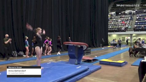 Anna Dehlendorf - Women's Group, St. Louis Gym Centre - 2021 Women's Xcel Region 4 Championships