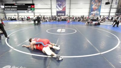 126 lbs Rr Rnd 1 - Gabe Capezudo, Capital City Wrestling Club vs Gage Swank, Buffalo Valley Blue