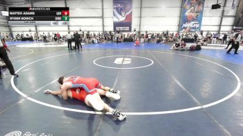 126 lbs Rr Rnd 1 - Gabe Capezudo, Capital City Wrestling Club vs Gage Swank, Buffalo Valley Blue