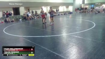 220 lbs Round 3 (6 Team) - Tyler Shellenbarger, Rootstown Raiders vs Trevon Resendiz, Terre Haute Red