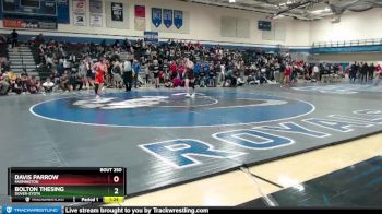 132 lbs Quarterfinal - Davis Parrow, Farmington vs Bolton Thesing, Dover-Eyota