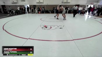215 lbs Champ. Round 1 - Jesse Mcintyre, King`s Academy vs Makoa Tuitama, St Francis