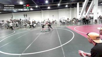 89 lbs Semifinal - Cash Sanders, Stout Wr Ac vs Madox Bryan, Lake Stevens WC
