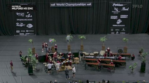 Milford HS (OH) "Milford OH" at 2026 WGI Percussion/Winds World Championships