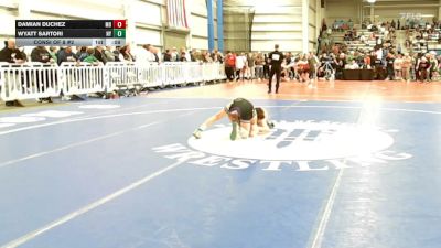 106 lbs Consi Of 8 #2 - Damian DuChez, MD vs Wyatt Sartori, NY