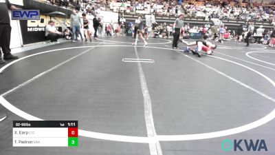 92-96 lbs Quarterfinal - Xander Earp, Chandler Takedown Club vs Talis Padron, Shelton Wrestling Academy