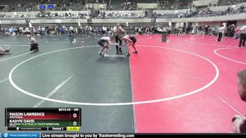 189 lbs Cons. Round 2 - Kadyn Davis, Belmont-Platteville Youth Wrestling Club vs Mason Lawrence, Wisconsin