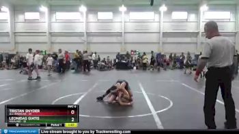 80 lbs Round 4 (8 Team) - Tristan Snyder, All-American vs Leonidas Giatis, Highland