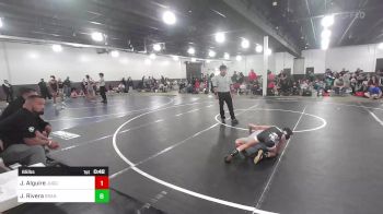 65 lbs Quarterfinal - Jd Alguire, Juggernaut WC vs Josiah Rivera, Grant County Elite