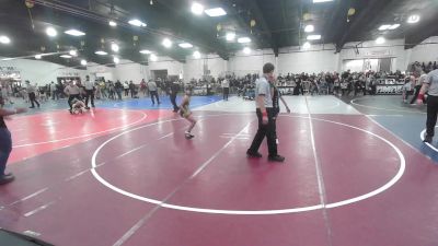 86 lbs Quarterfinal - Breen Rule, Aftermath Wrestling vs Kendall Calderon, Carlsbad Combat WC