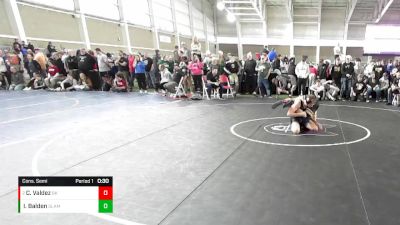 150 lbs Cons. Semi - Carlos Valdez, Bishop Kelly vs Isaac Balden, Slam