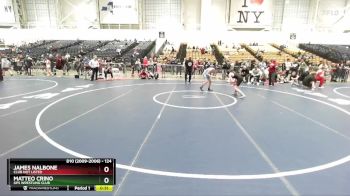 124 lbs Cons. Round 5 - James Nalbone, Club Not Listed vs Matteo Crino, GPS Wrestling Club