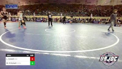 98 lbs Round Of 32 - Lane Collett, Raw Wrestling Club vs Mason Pritchett, Tough N Technical Wrestling Club