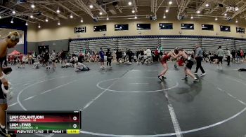 130 lbs Round 3 (4 Team) - Liam Colantuoni, Legacy Dragons vs Liam Lewis, Hanover Hawkeye