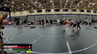 130 lbs Round 3 (4 Team) - Liam Colantuoni, Legacy Dragons vs Liam Lewis, Hanover Hawkeye