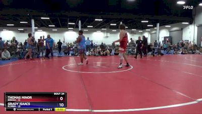 250 lbs Semis & 3rd Wb (16 Team) - Camden Williams, Indiana vs Wilkinson Sejour, Florida