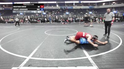 163 lbs Final - Brayden Drew, Psf vs Grant Leininger, Southern Boone