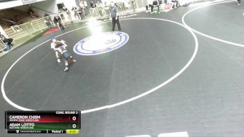 63 lbs Cons. Round 3 - Adam Lotito, MatTime Wrestling vs Cameron Chism, Pacific Edge Wrestling