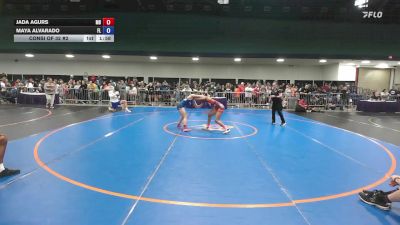 112 lbs Consi Of 32 #2 - Jada Agurs, MD vs Maya Alvarado, FL