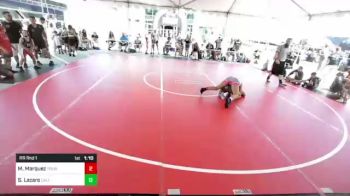 145 lbs Rr Rnd 1 - Melia Marquez, Pounders WC vs Sumaya Lazaro, California Grapplers