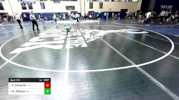 114 lbs Consi Of 8 #1 - Cullen Edwards, St. Francis vs Michael DiBiase, Red Bank Catholic